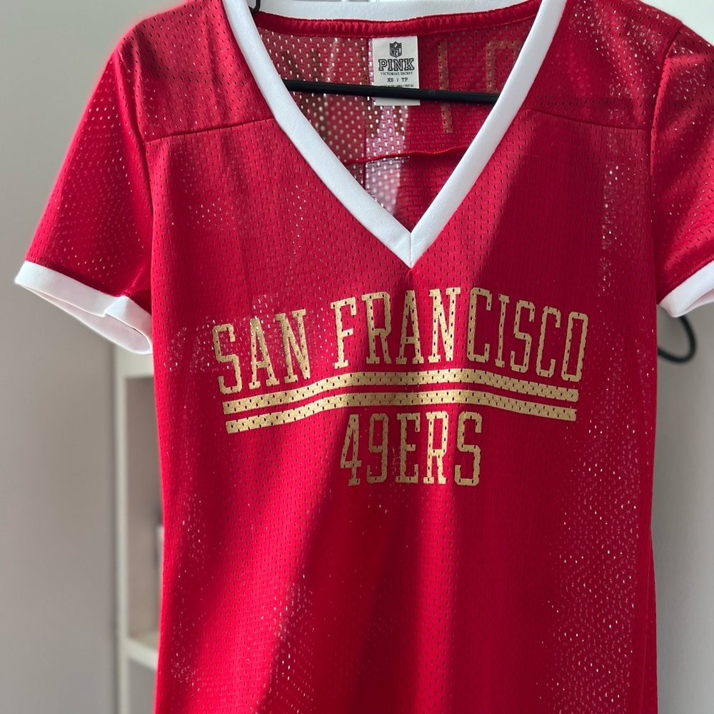Woman’s Niners Jersey (Victoria’s Secret)